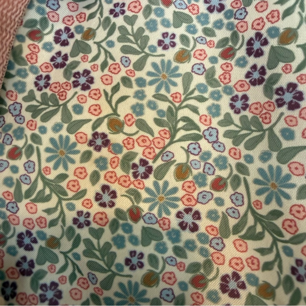 Floral Kids Backpack by H&M Brand - Pink and Blue - Picture 5 of 7